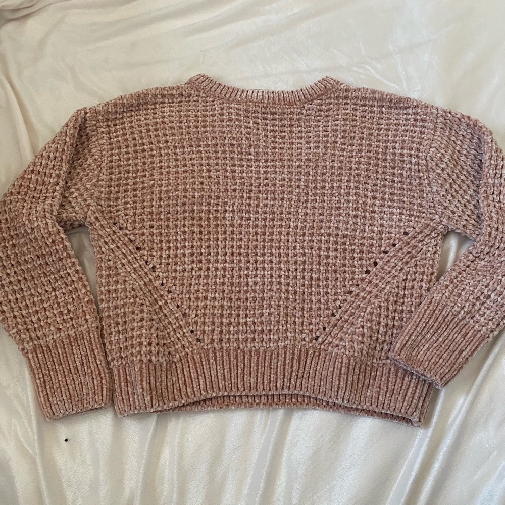 Cupcake velvet knit sweater